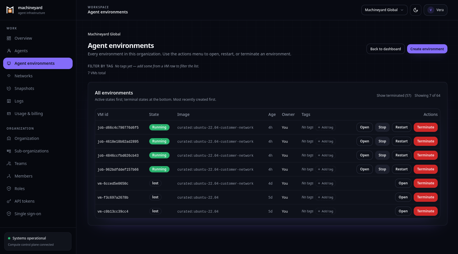 Agent Environments